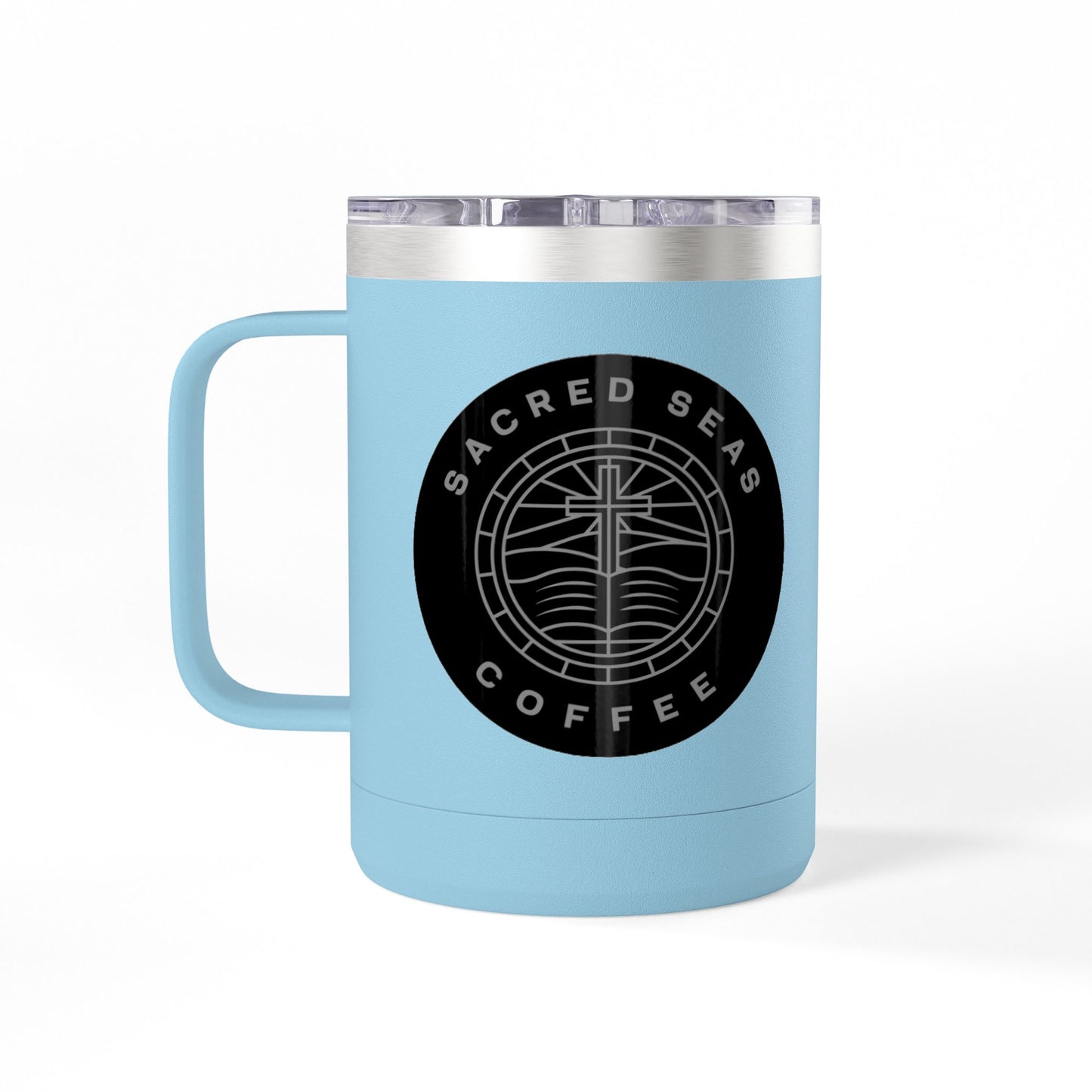Stylish Insulated 15 oz. Coffee Mug