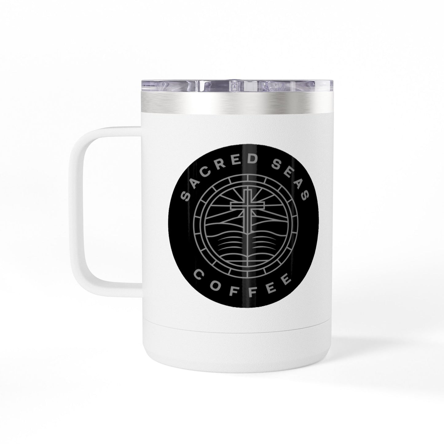Stylish Insulated 15 oz. Coffee Mug