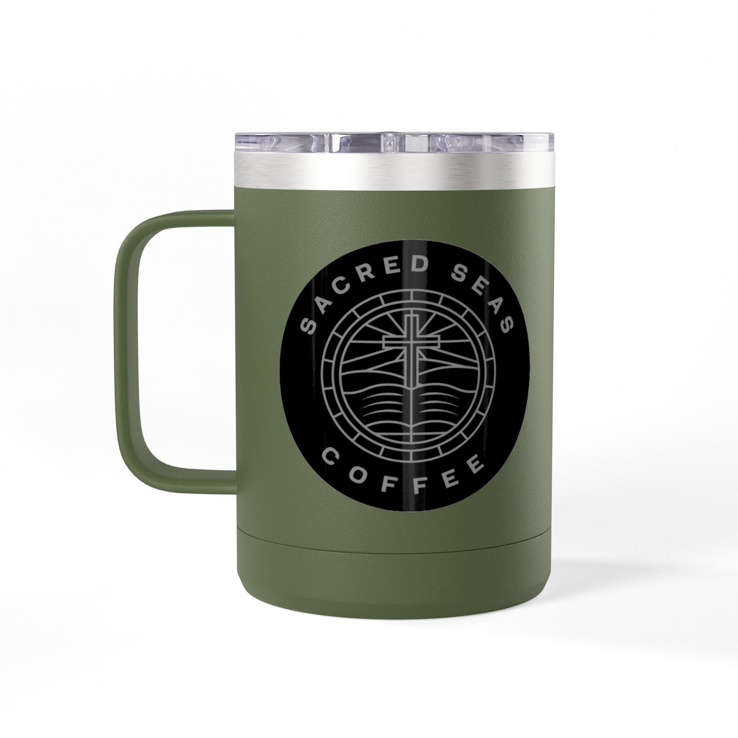 Stylish Insulated 15 oz. Coffee Mug