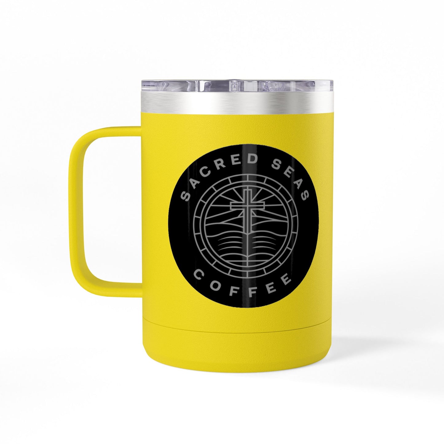 Stylish Insulated 15 oz. Coffee Mug
