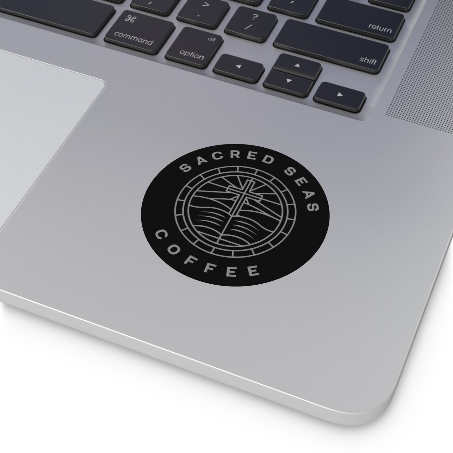 Sacred Seas Coffee Vinyl Stickers
