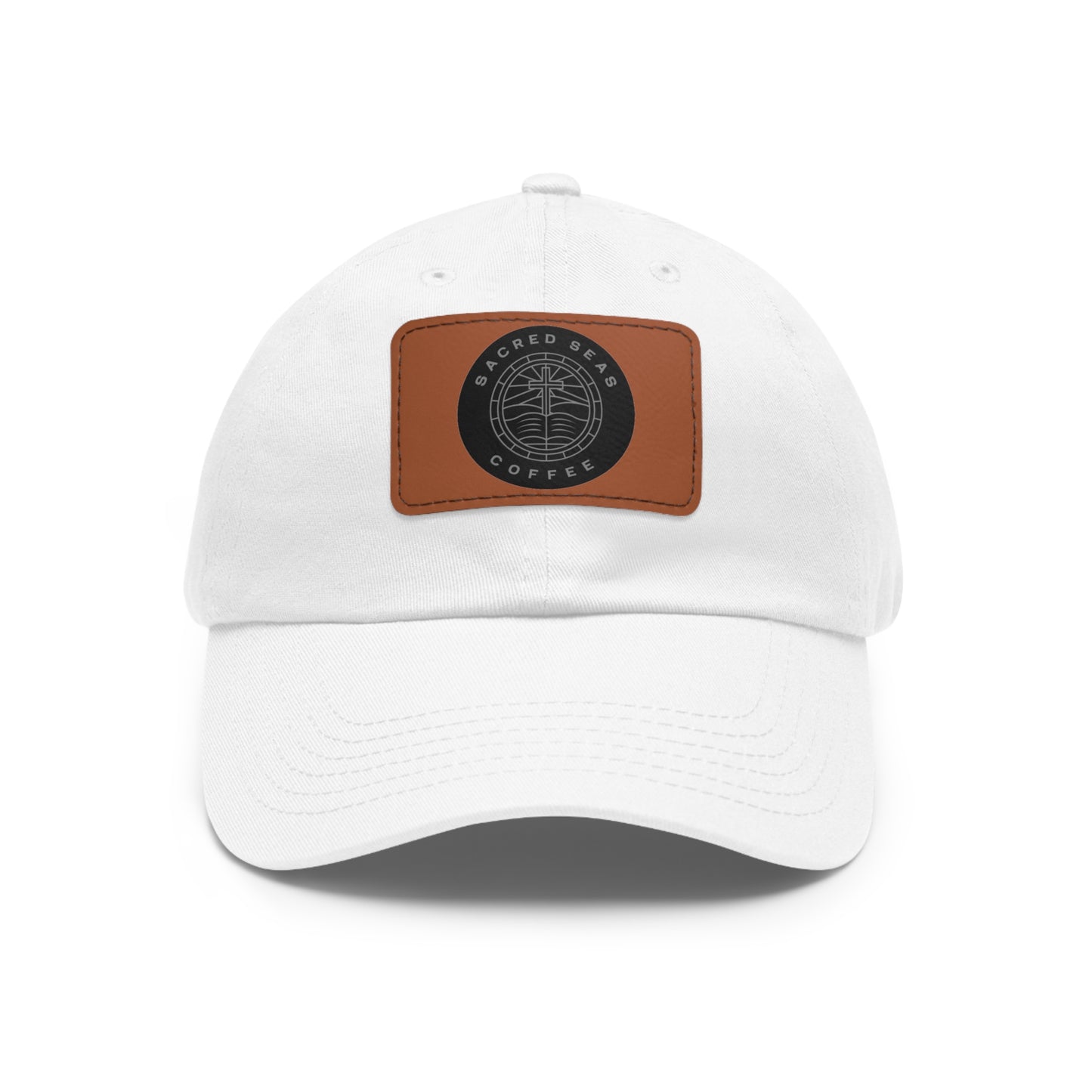 Stylish Hat with Leather Patch