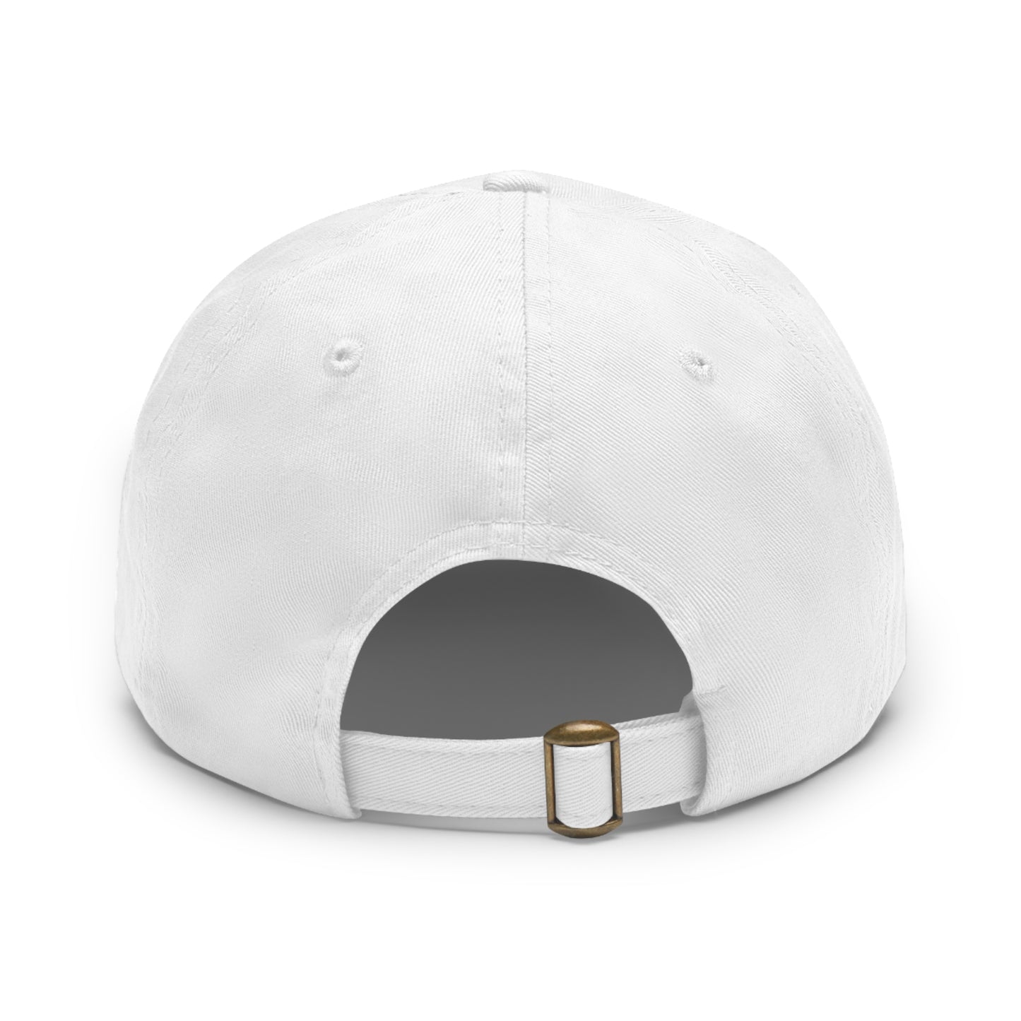 Stylish Hat with Leather Patch