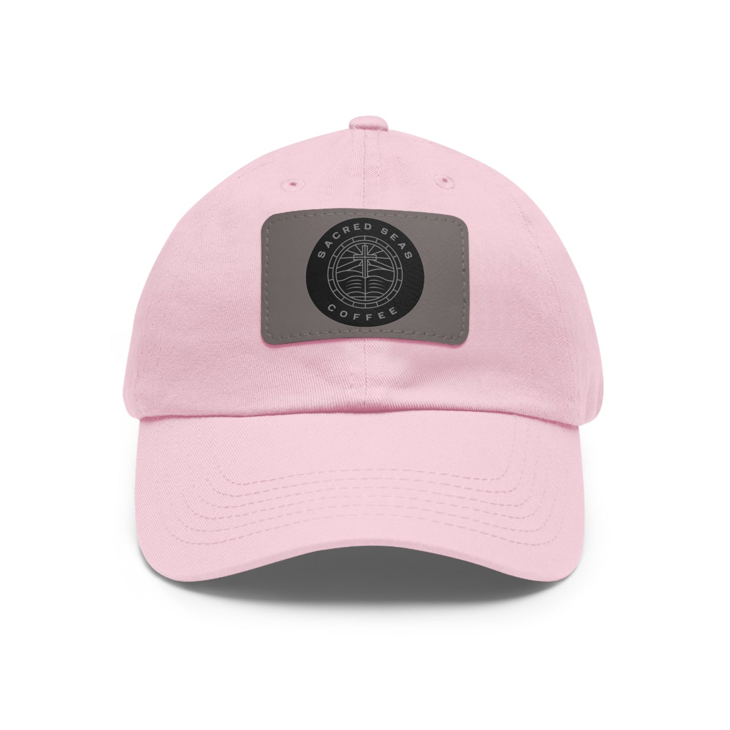 Stylish Hat with Leather Patch