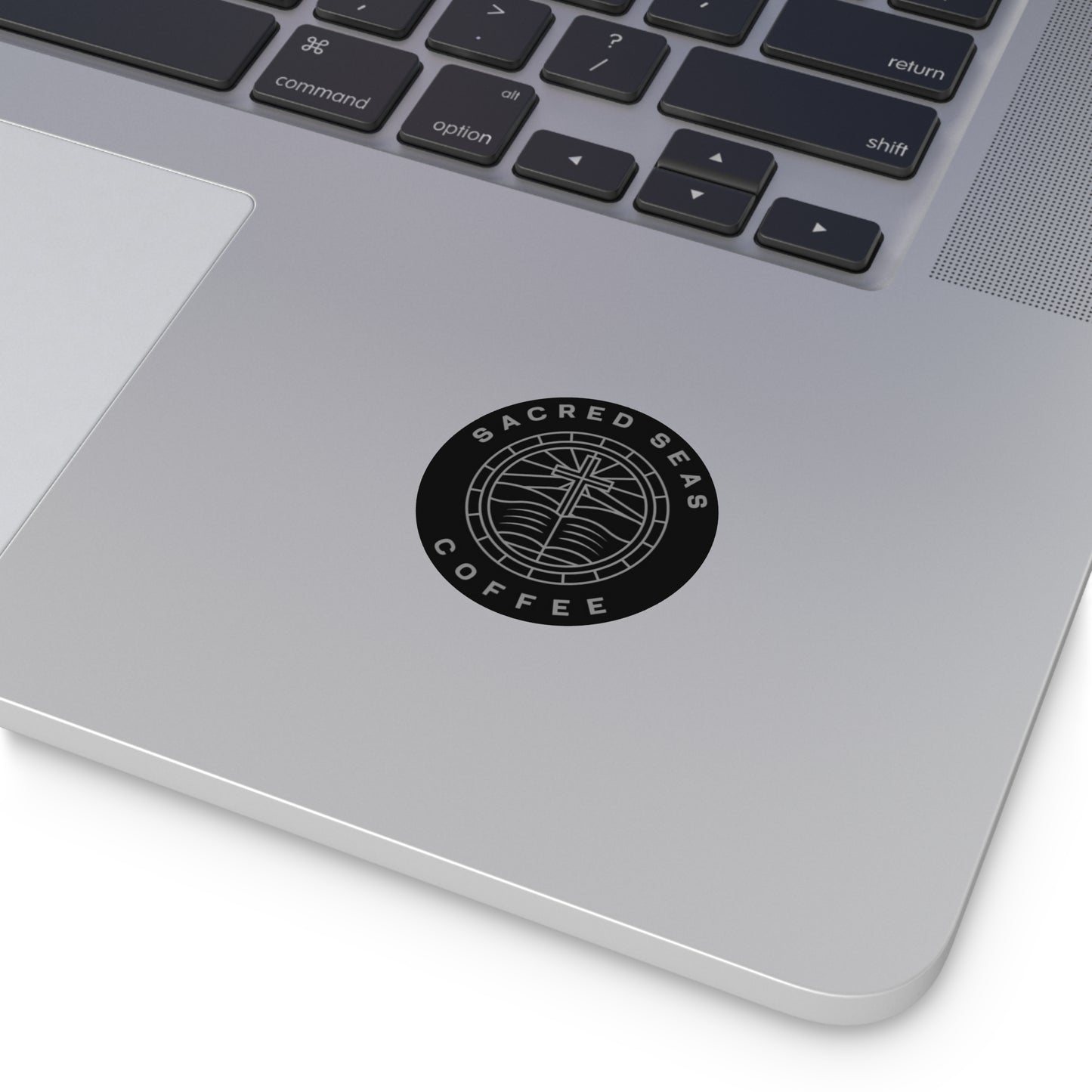 Sacred Seas Coffee Vinyl Stickers