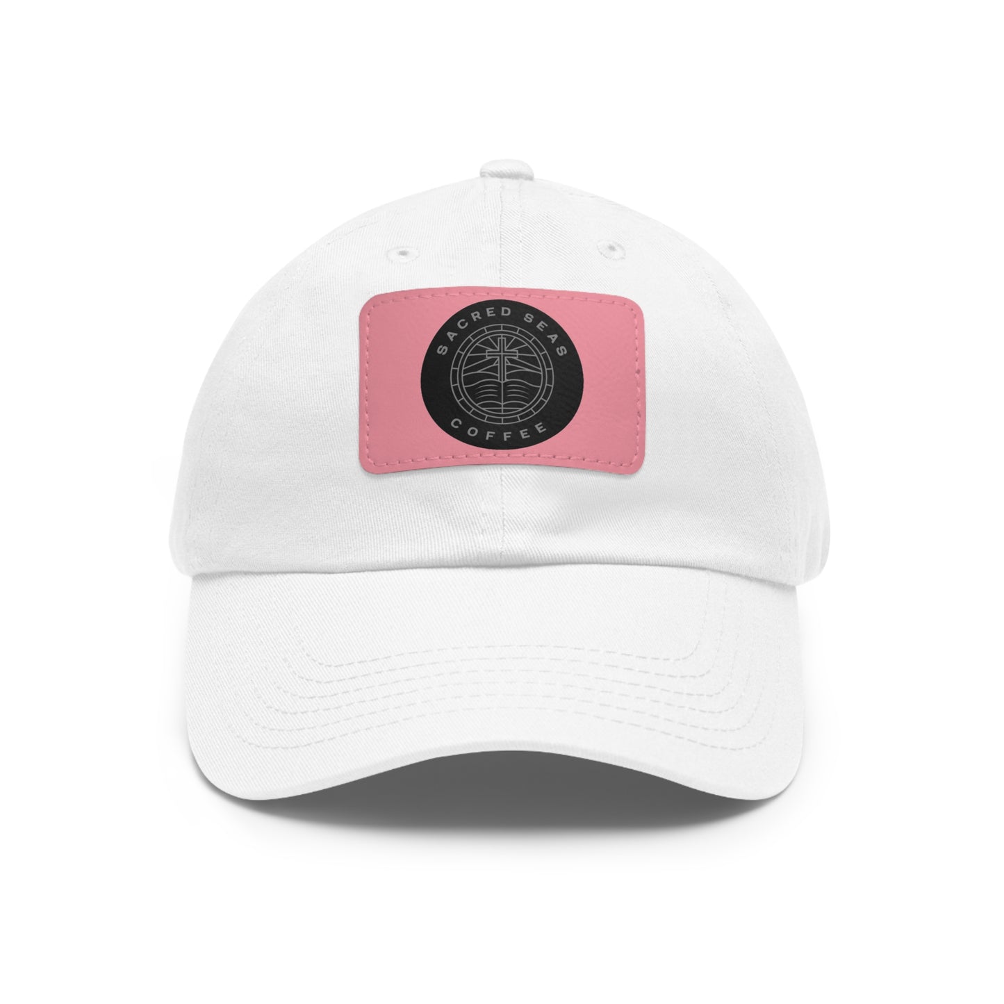 Stylish Hat with Leather Patch