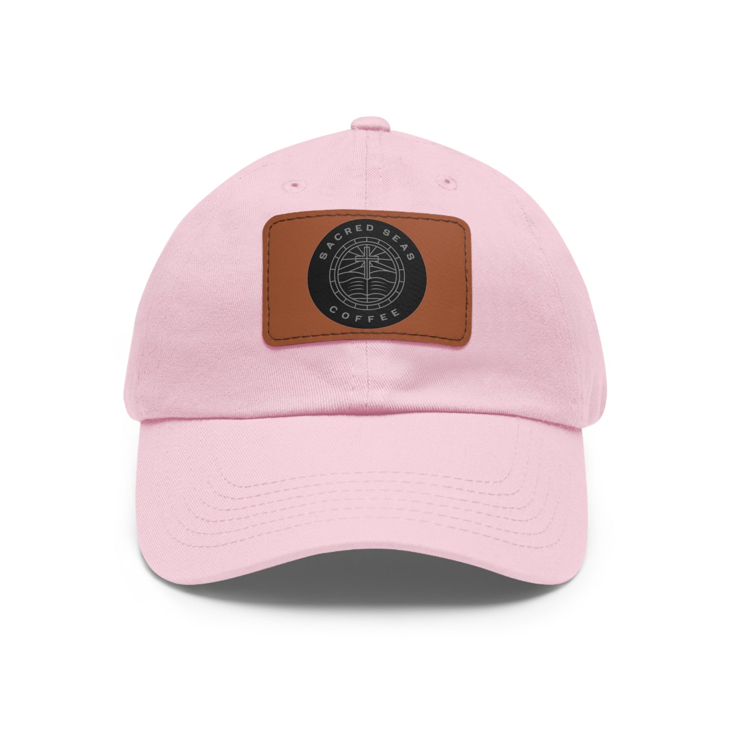 Stylish Hat with Leather Patch