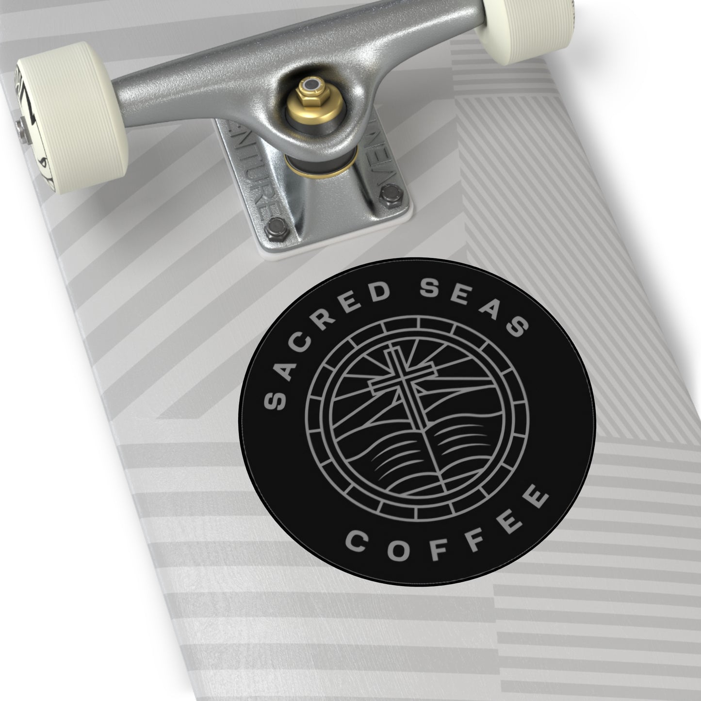Sacred Seas Coffee Vinyl Stickers