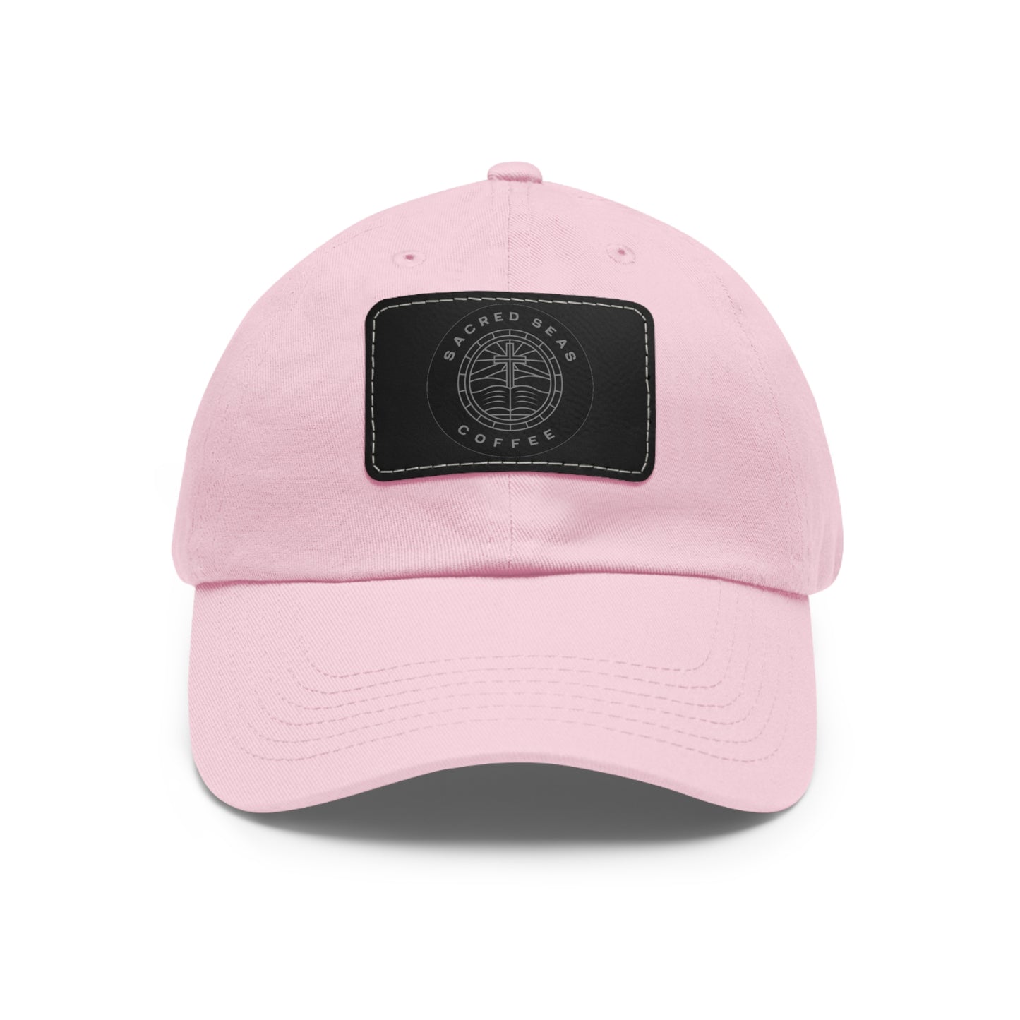 Stylish Hat with Leather Patch