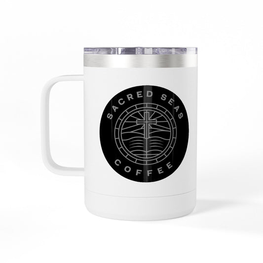 Stylish Insulated 15 oz. Coffee Mug