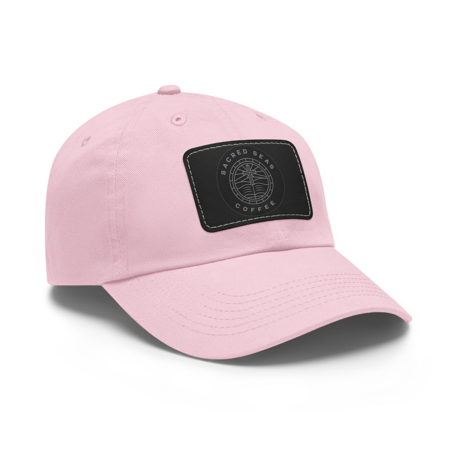 Stylish Hat with Leather Patch