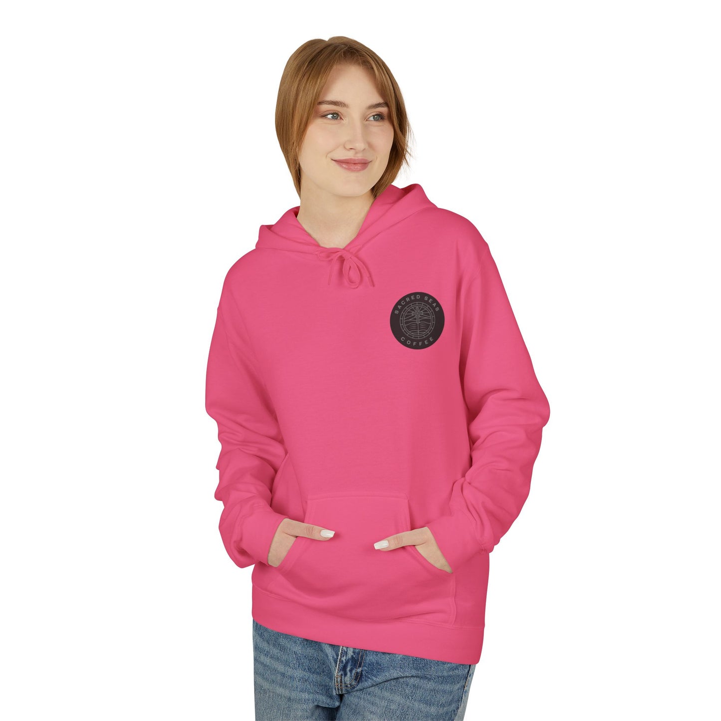 Sacred Seas Round Logo Fleece Hoodie