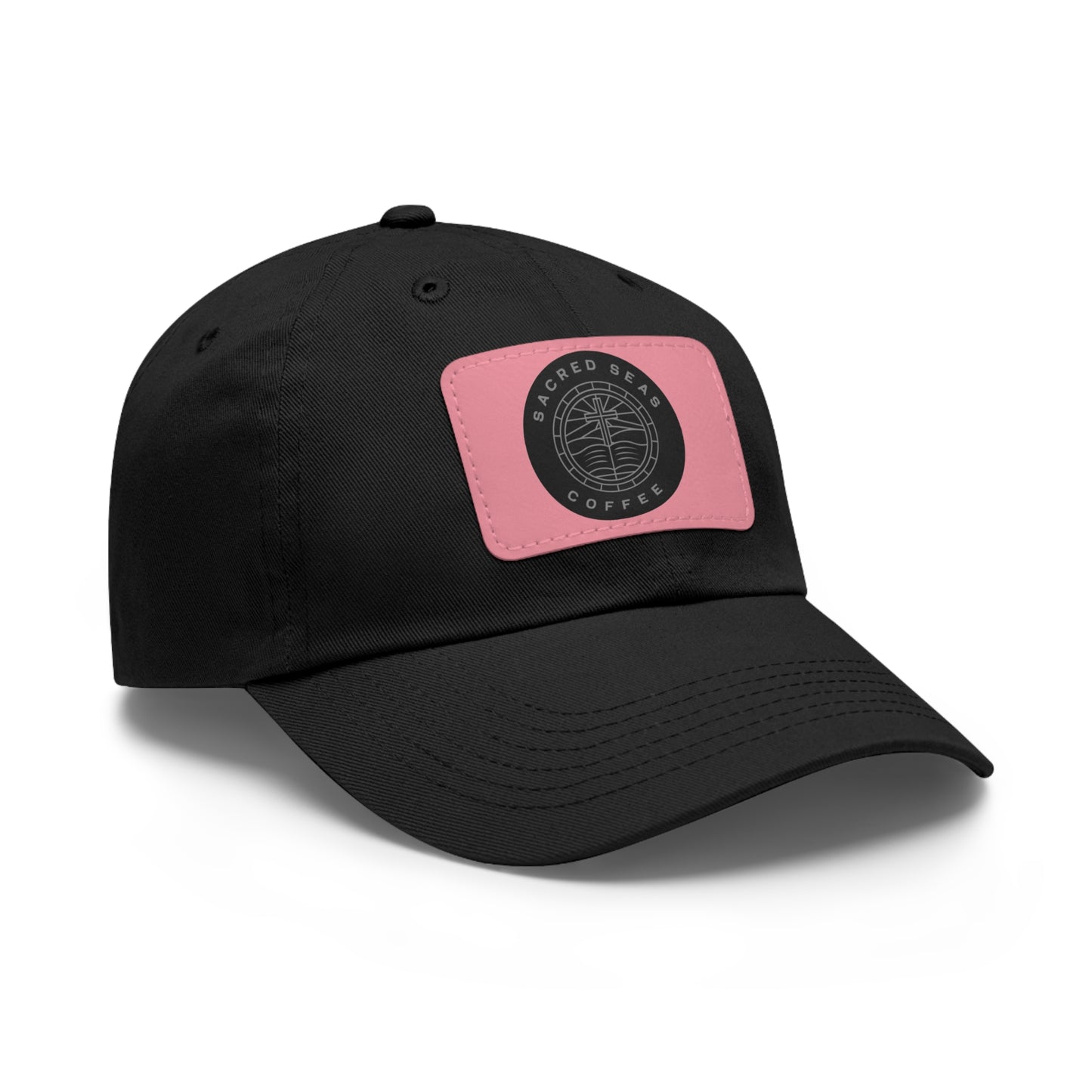 Stylish Hat with Leather Patch
