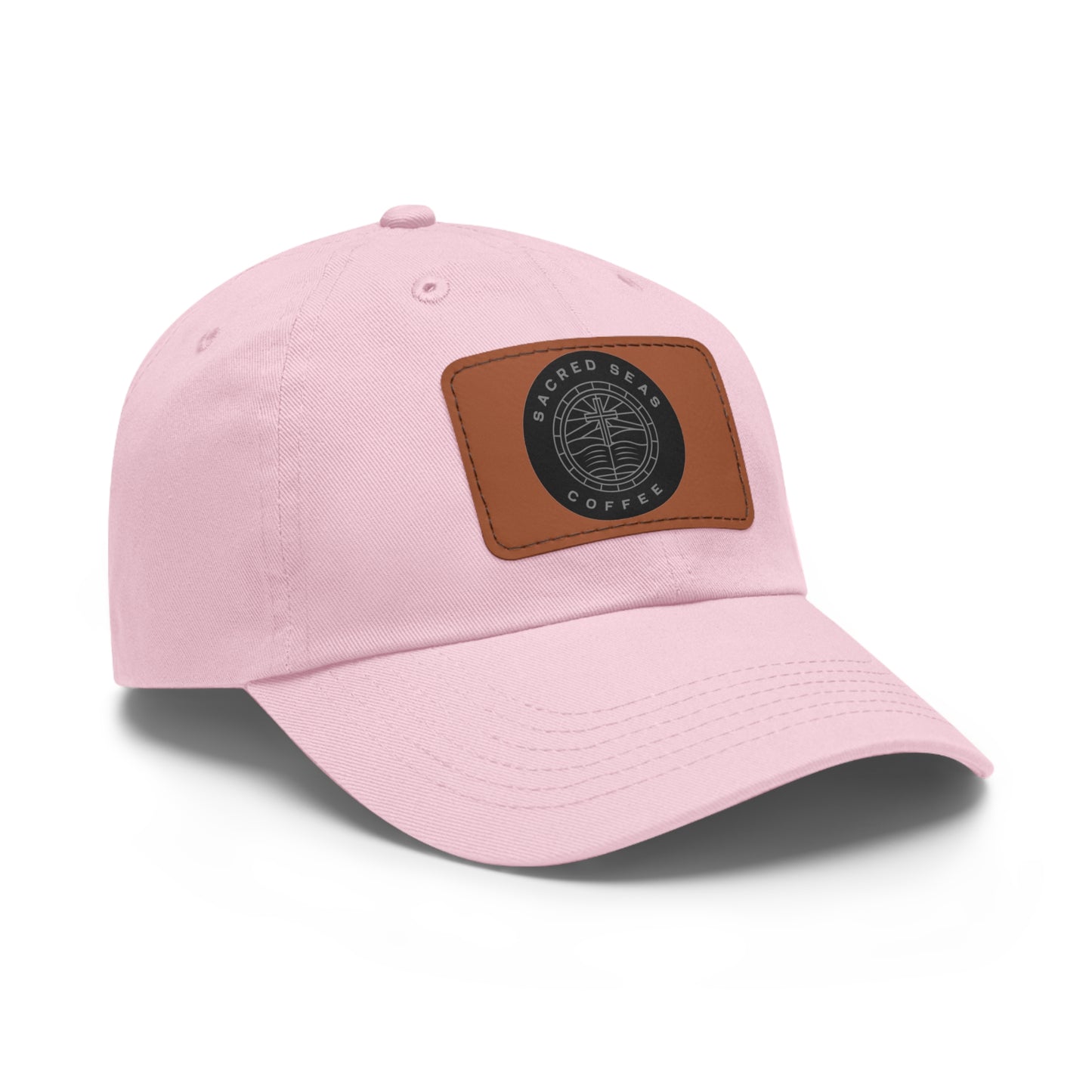 Stylish Hat with Leather Patch