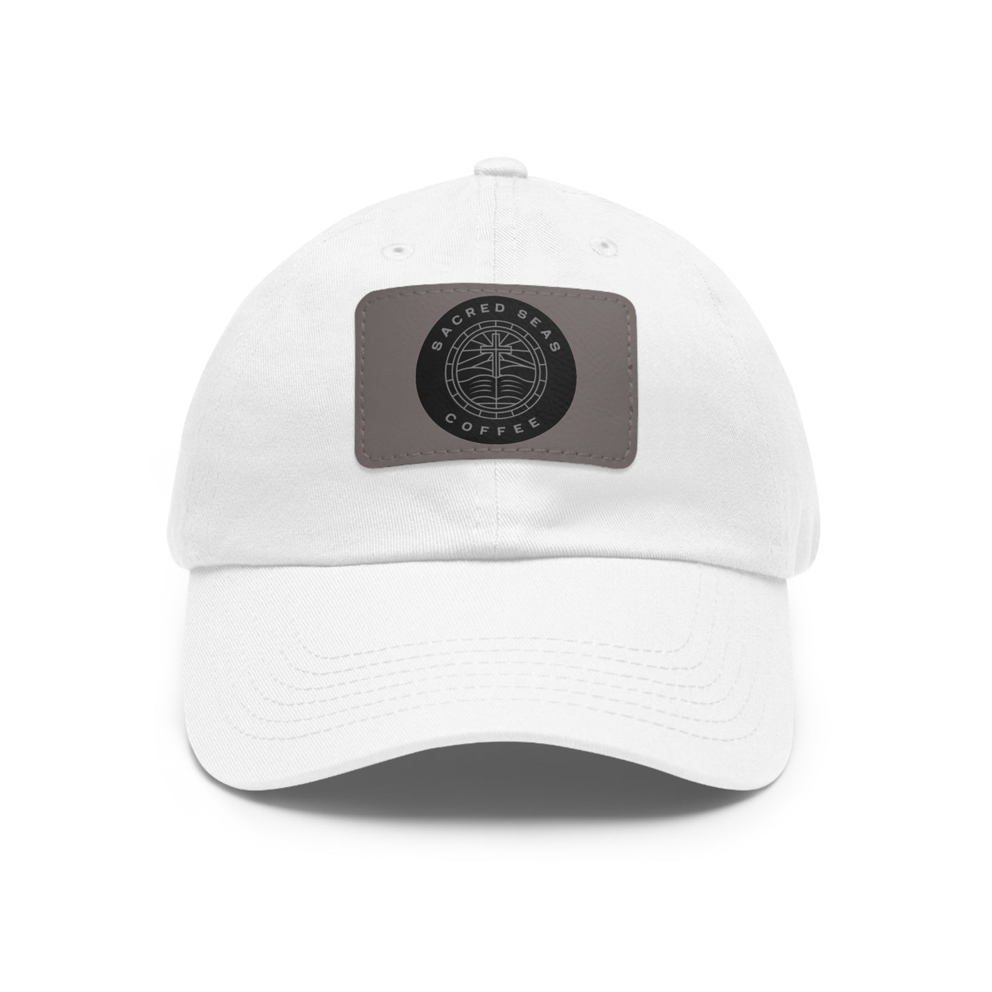 Stylish Hat with Leather Patch