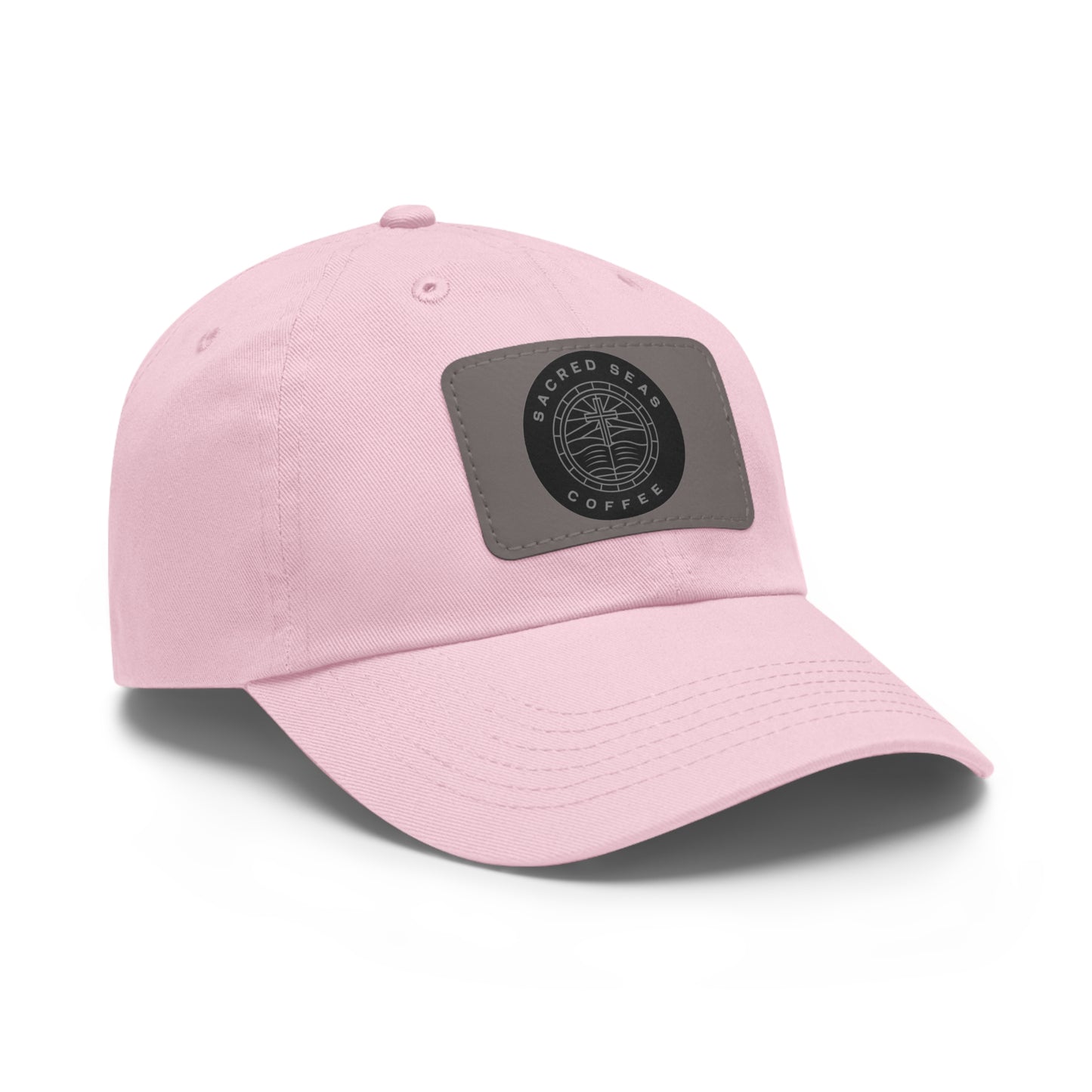 Stylish Hat with Leather Patch