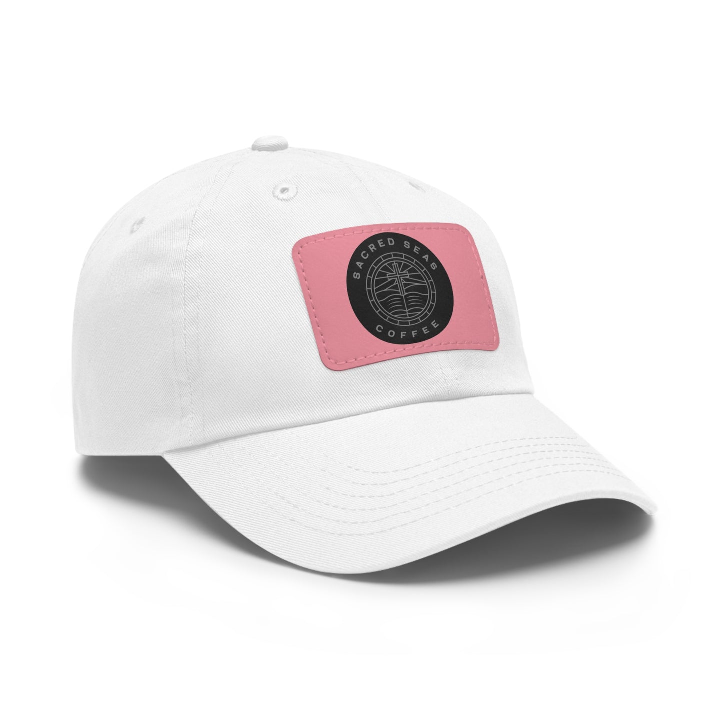 Stylish Hat with Leather Patch