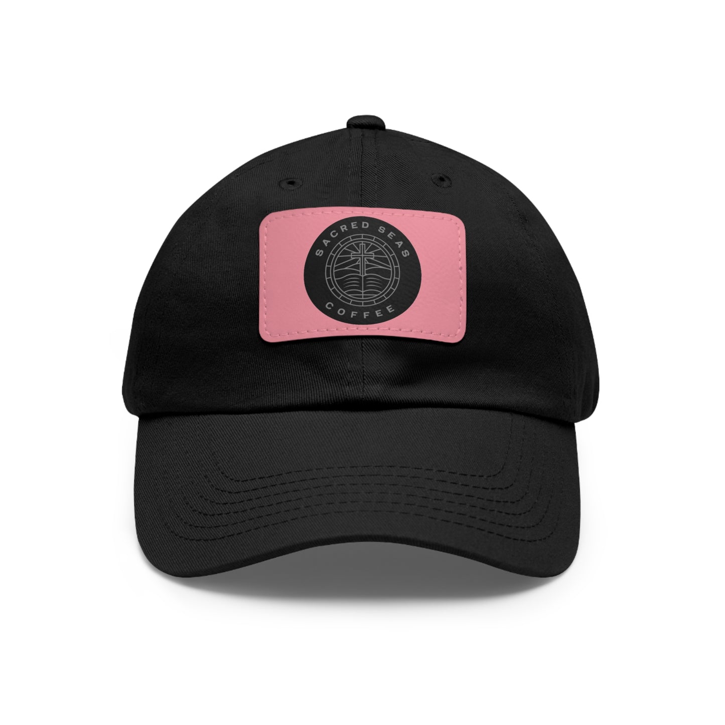 Stylish Hat with Leather Patch