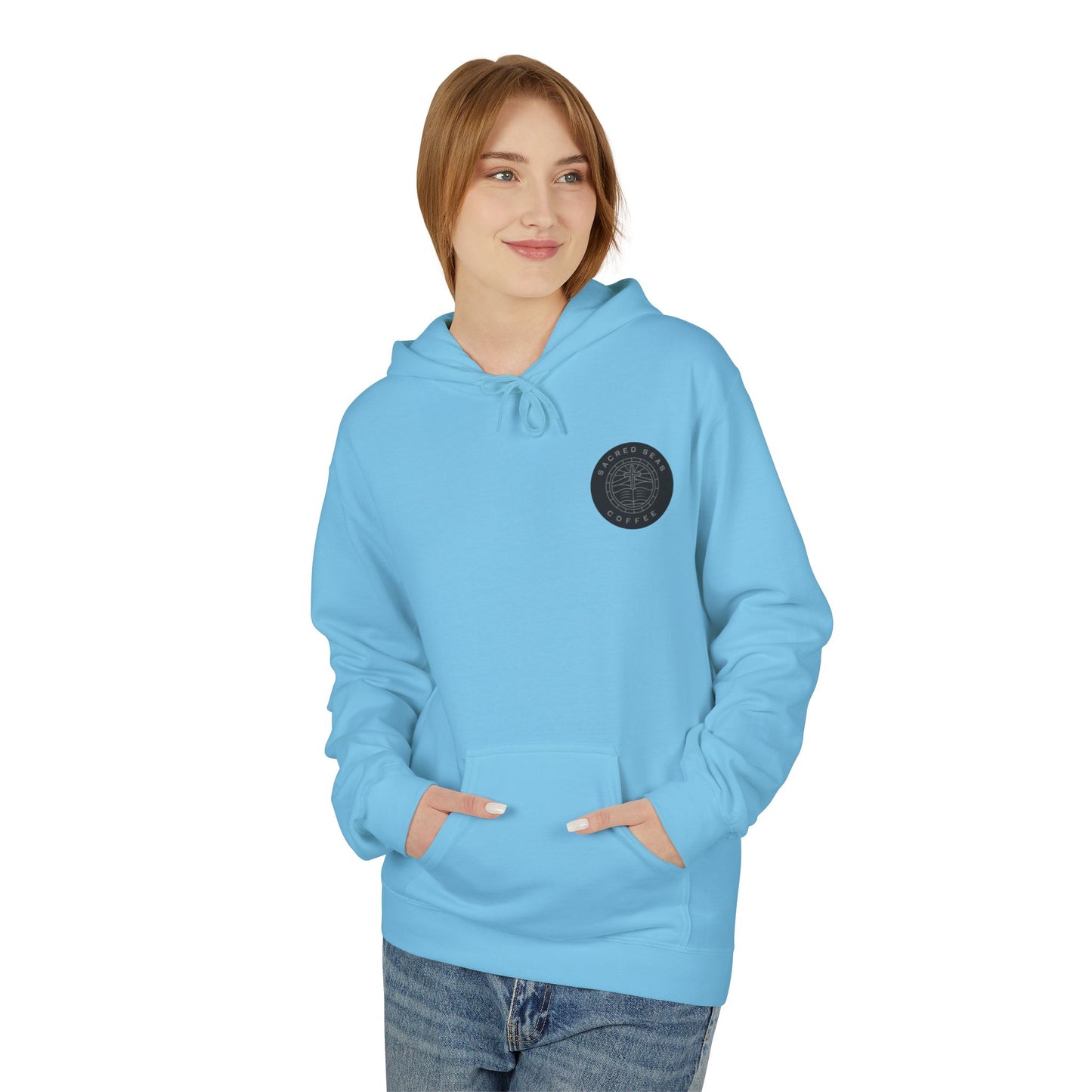 Sacred Seas Round Logo Fleece Hoodie